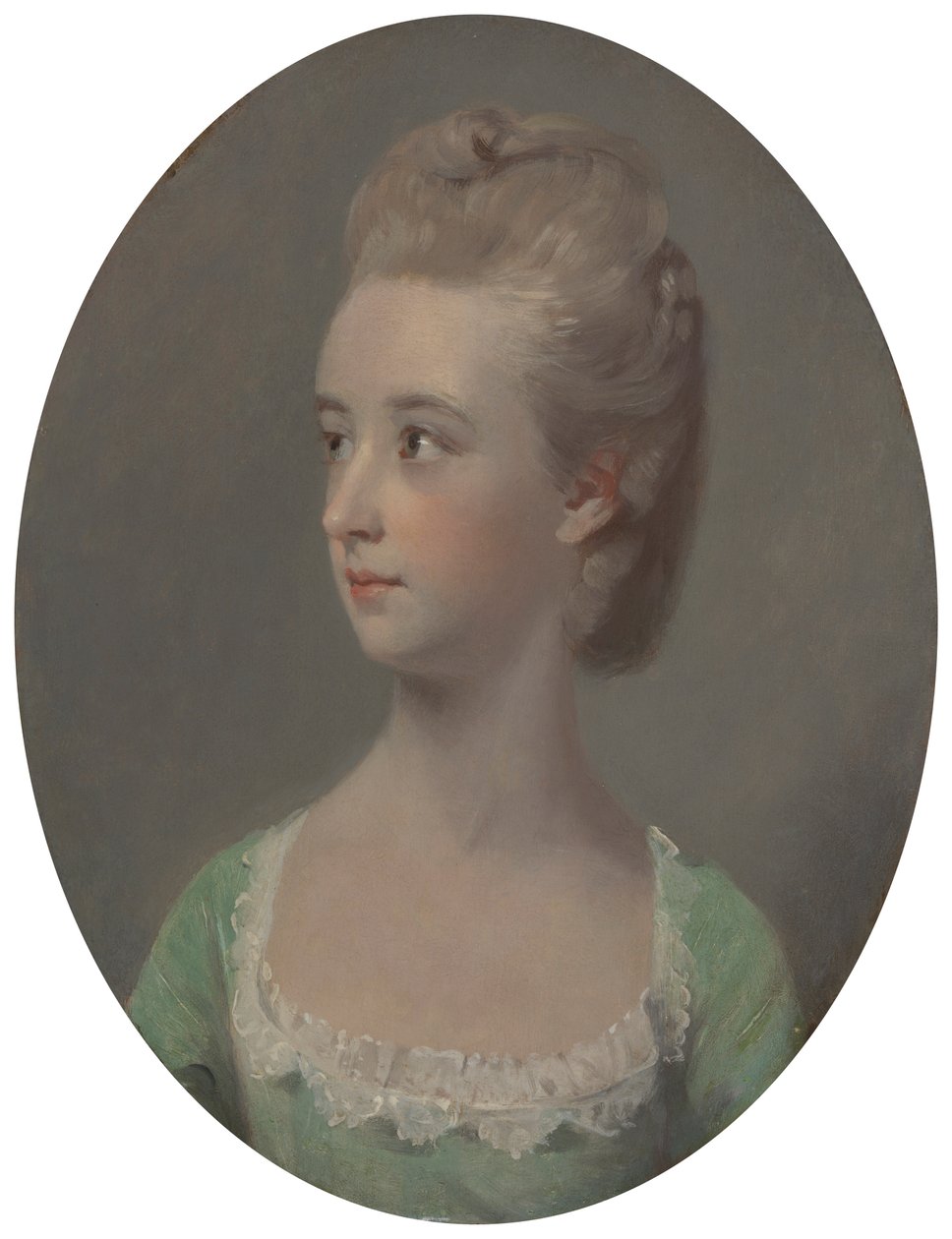 Portret młodej kobiety, prawdopodobnie panny Nettlethorpe autorstwa Henry Walton
