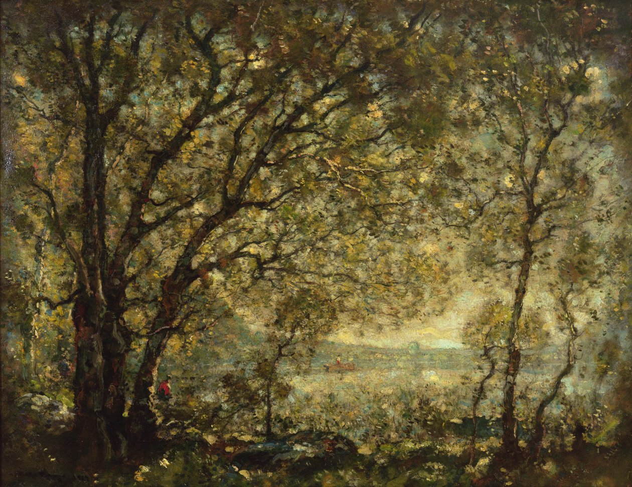 Długi Staw autorstwa Henry Ward Ranger