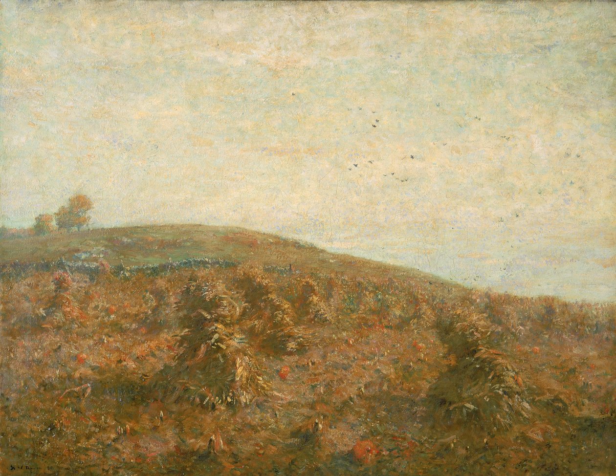 Pole kukurydzy. autorstwa Henry Ward Ranger