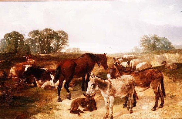 Spotkanie na Hampstead Heath autorstwa Henry Weekes