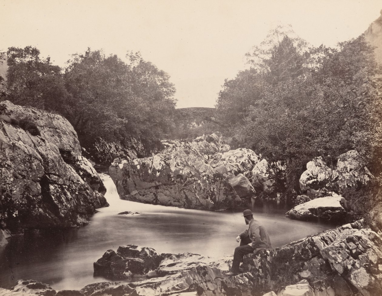Most w pobliżu Betws-y-Coed autorstwa Henry White