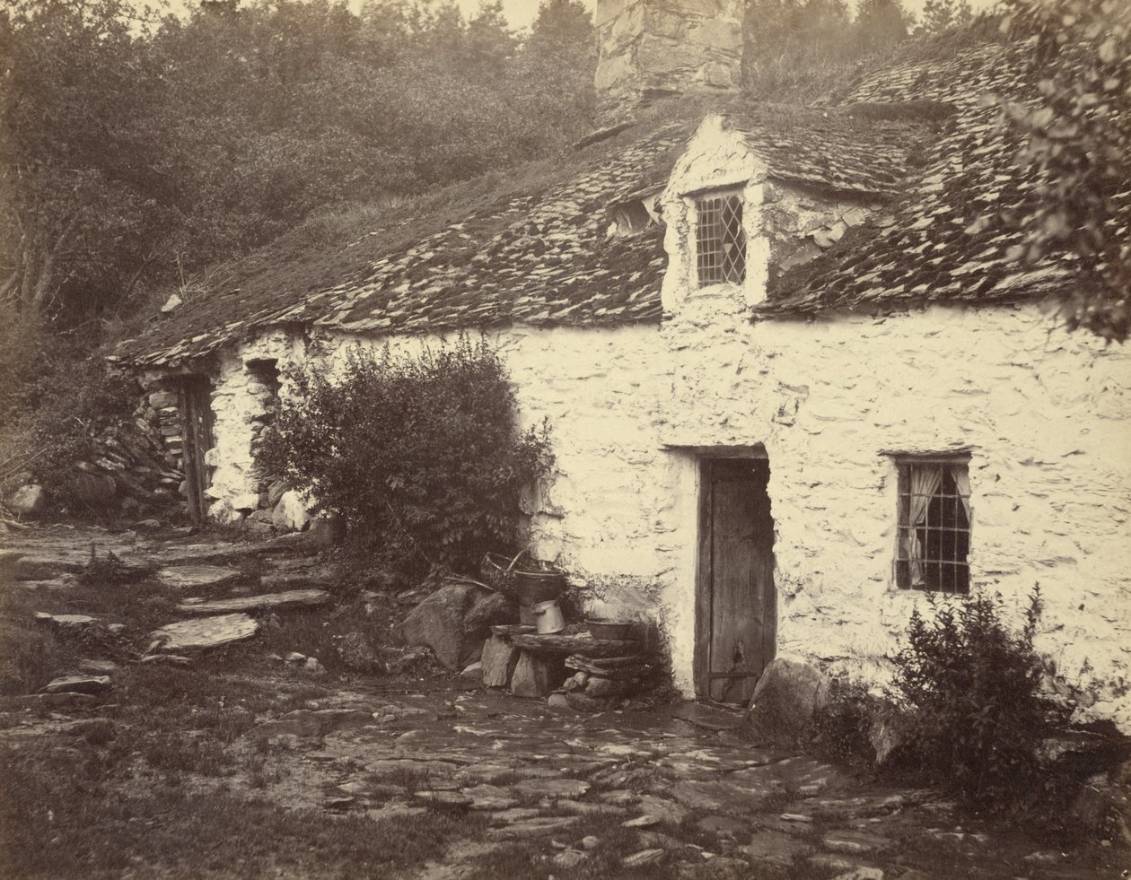 [Domek w Pentre, Walia] autorstwa Henry White