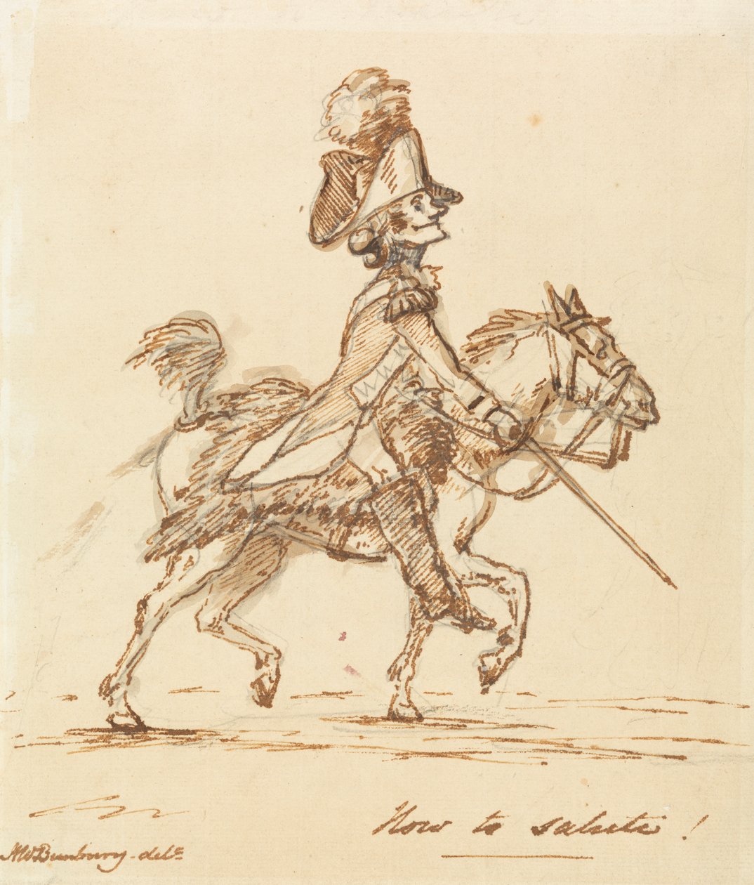 Jak salutować autorstwa Henry William Bunbury