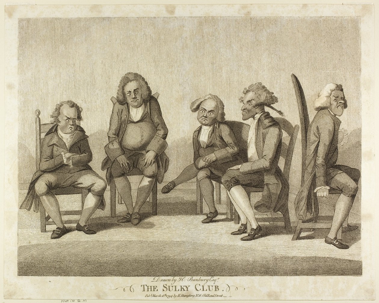 Klub Sulky autorstwa Henry William Bunbury