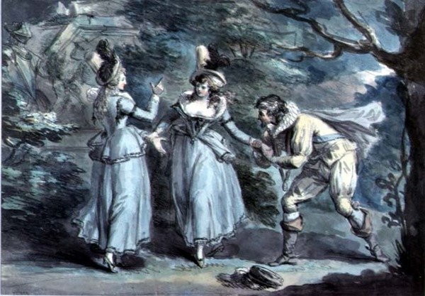 Nieznany obraz autorstwa Henry William Bunbury