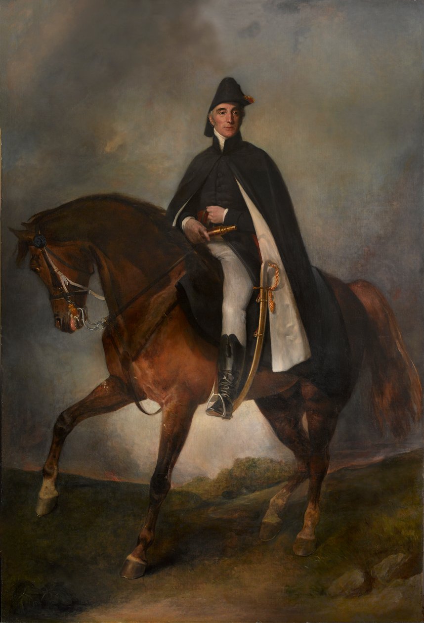1.książę Wellington w Kopenhadze (olej na płótnie) autorstwa Henry William Pickersgill