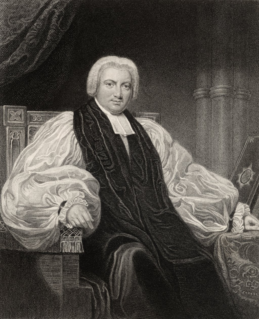 Biskup Henry Ryder, rycina autorstwa T. Woolnotha, z "The National Portrait Gallery, tom I", opublikowana ok. 1820 r. autorstwa Henry William Pickersgill