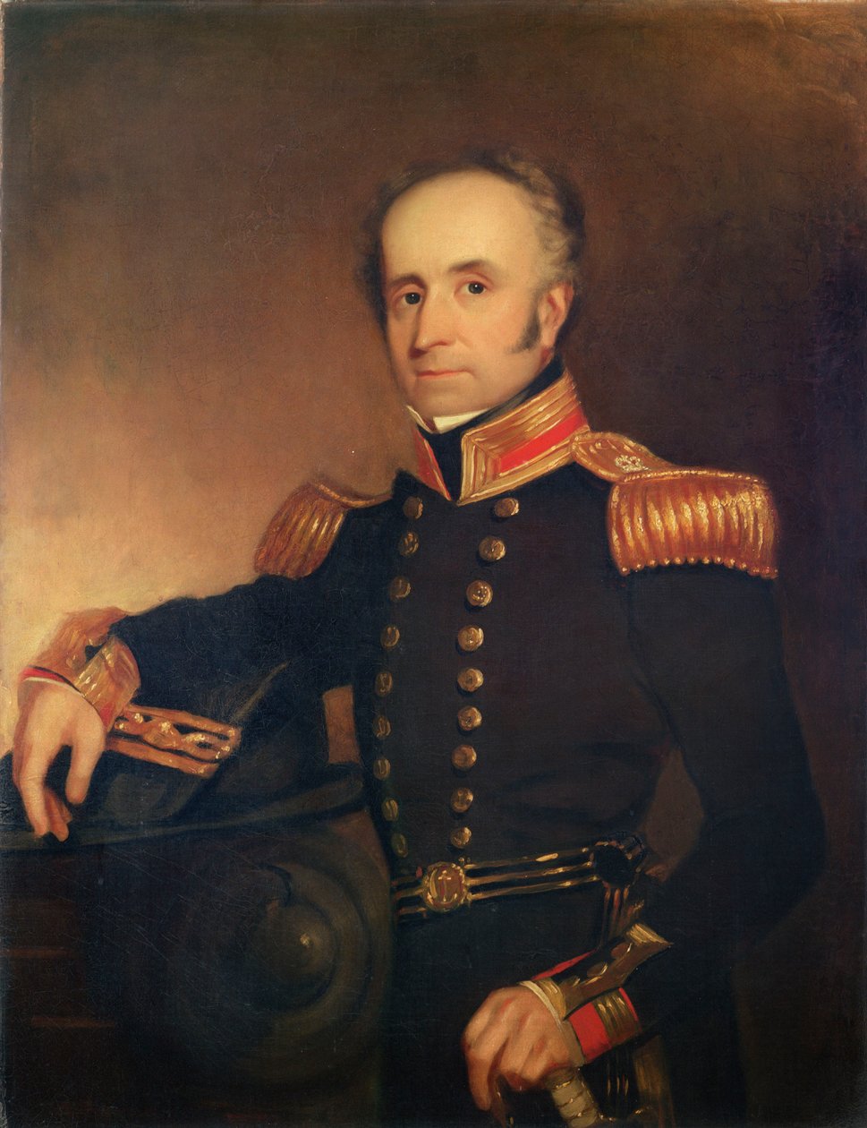 Kapitan Thomas Dickinson (1786-1854) autorstwa Henry William Pickersgill