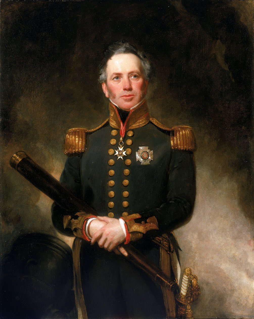 Portret kontradmirała Sir Edwarda Brace