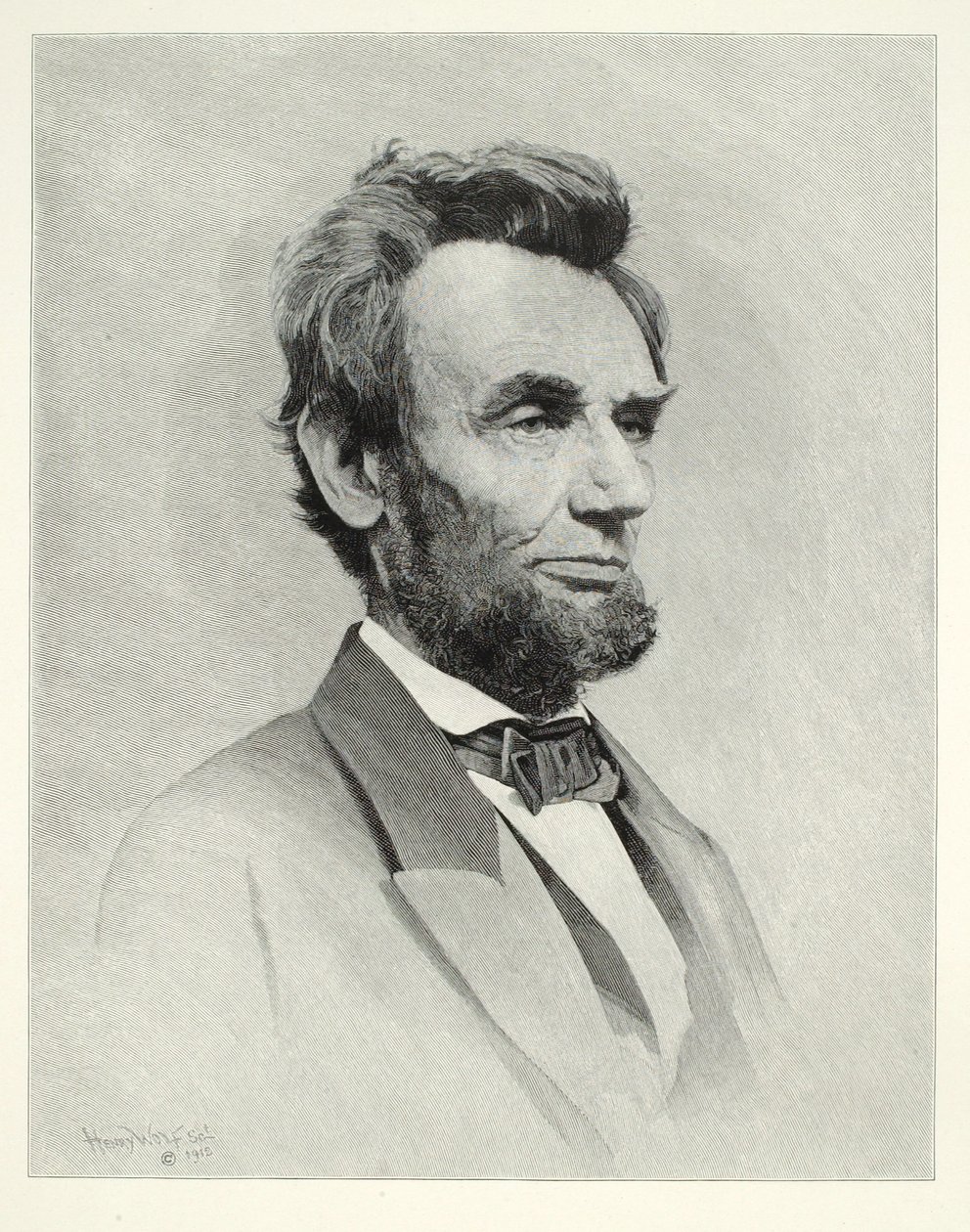 Abraham Lincoln autorstwa Henry Wolf