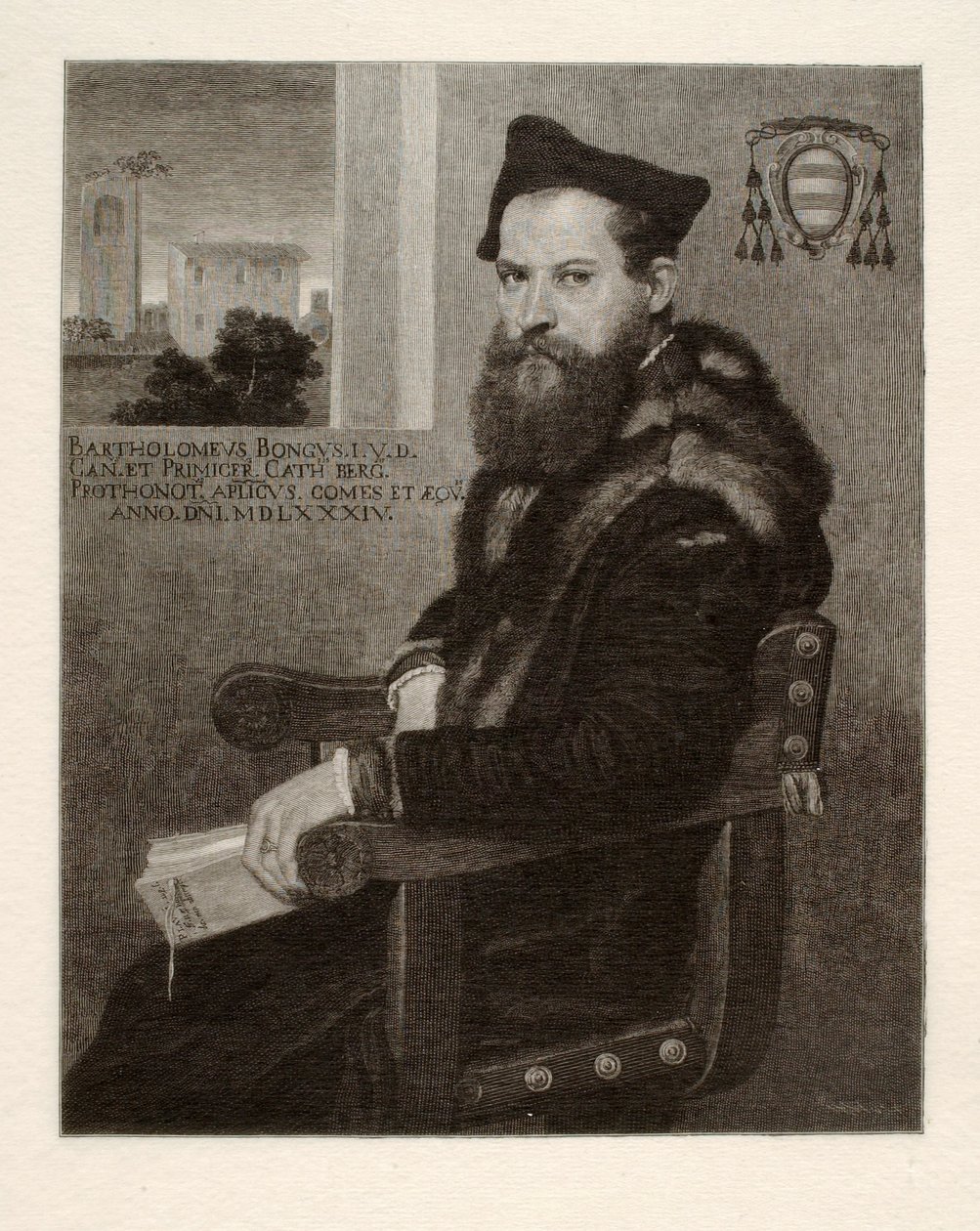 Bartholomeo Bongo autorstwa Henry Wolf