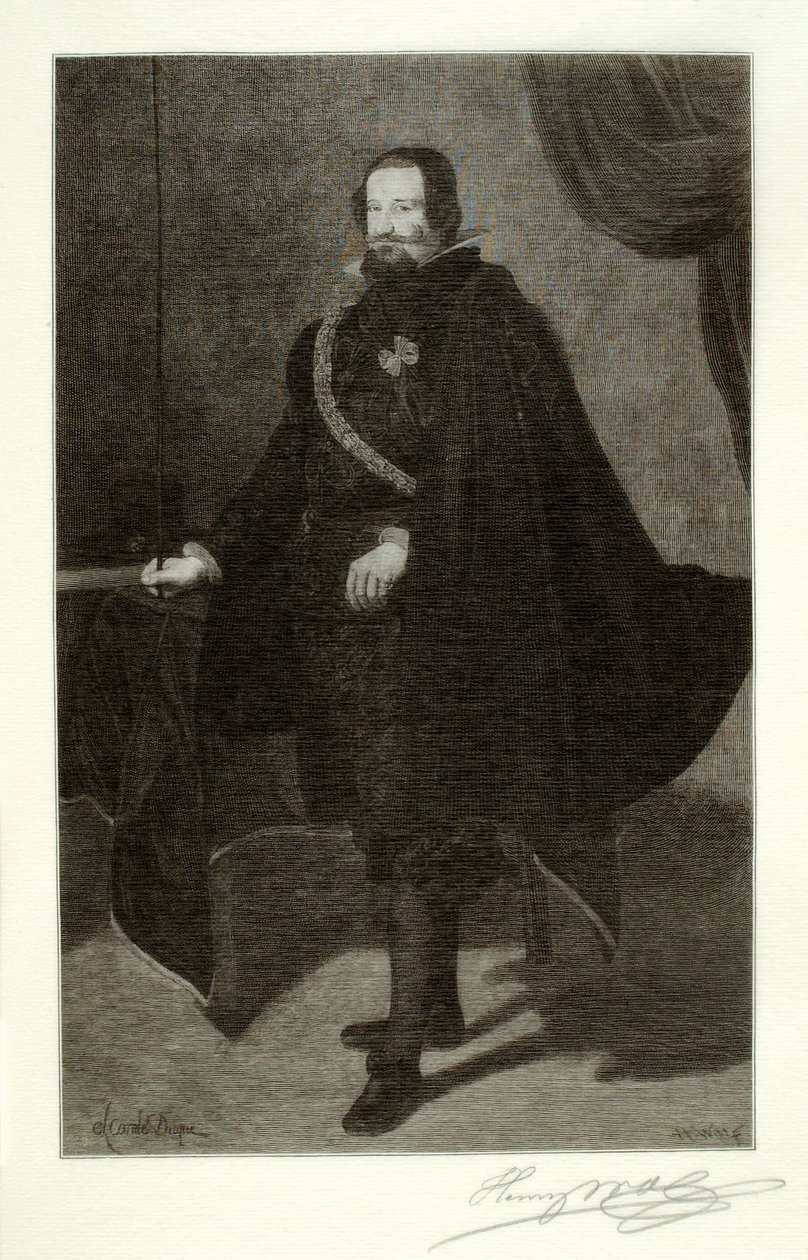 Hrabia książę Olivarez autorstwa Henry Wolf