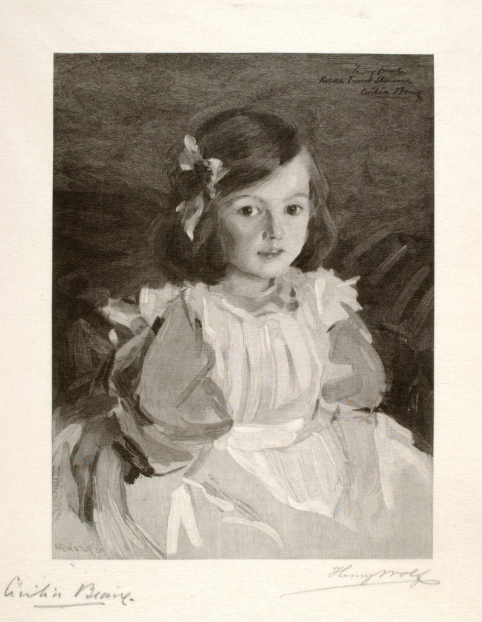 Cynthia Sherwood autorstwa Henry Wolf