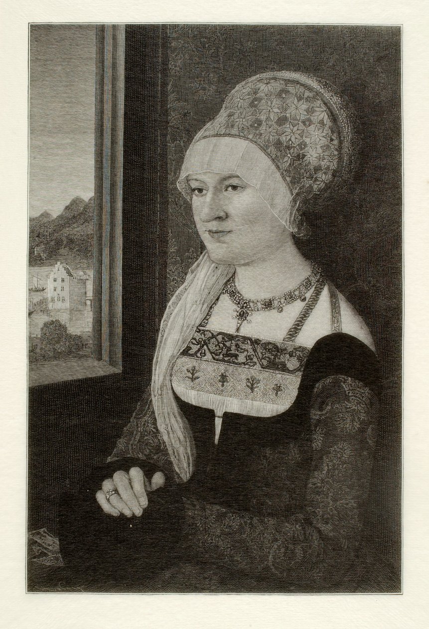 Niemiecka dama autorstwa Henry Wolf