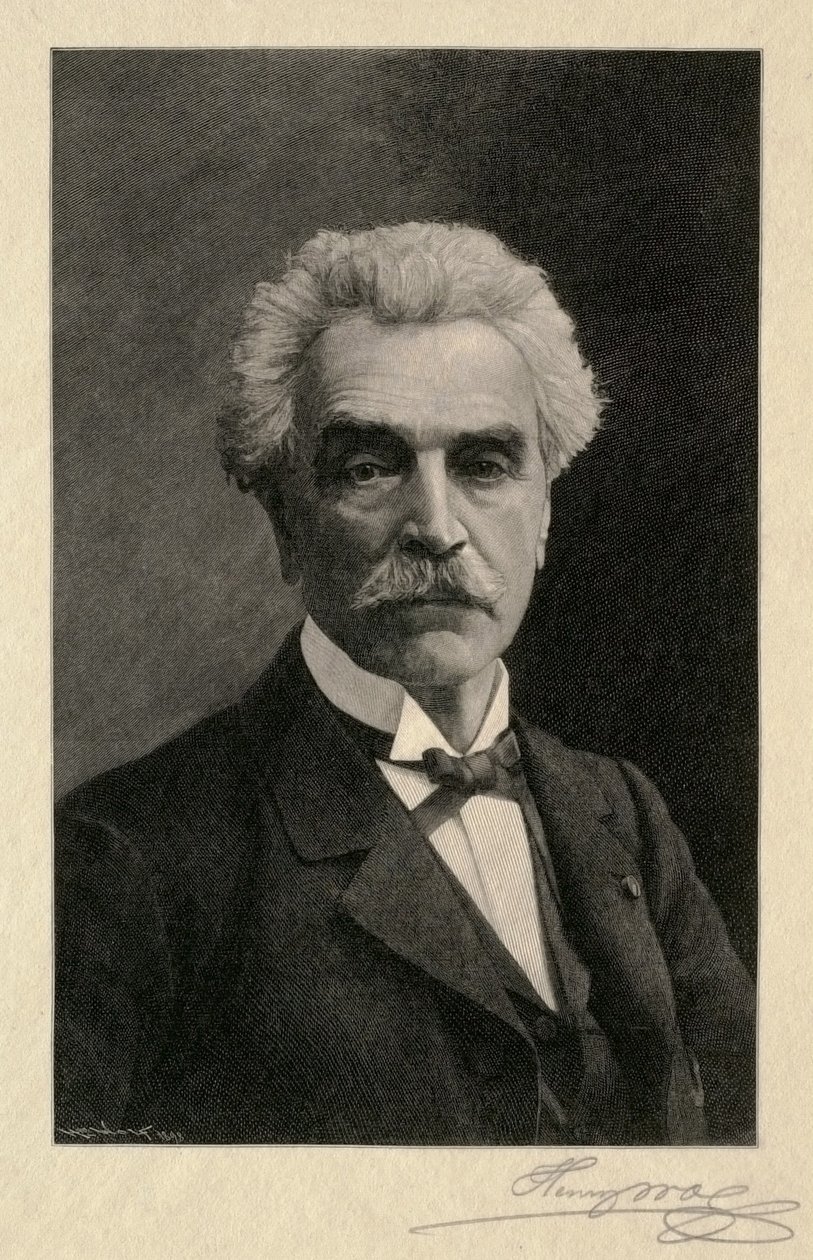 Jean-Leon Gerome, 1898 autorstwa Henry Wolf