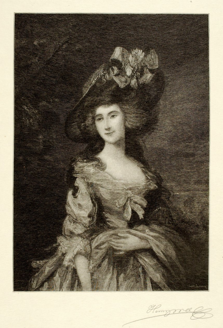 Lady Sheffield autorstwa Henry Wolf