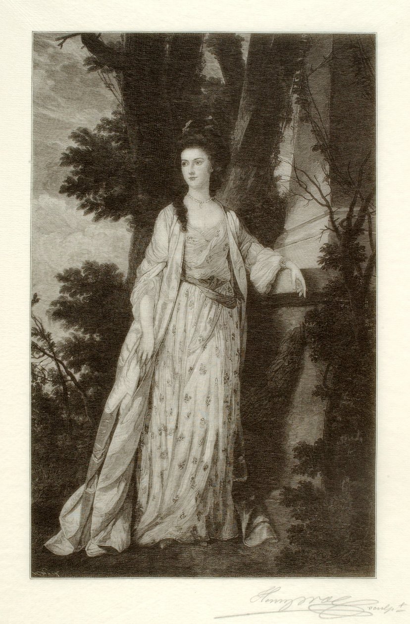 Lady Stanhope autorstwa Henry Wolf