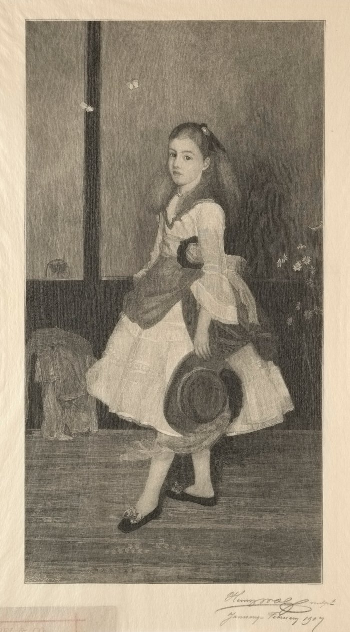 Panna Aleksandra, 1907. autorstwa Henry Wolf