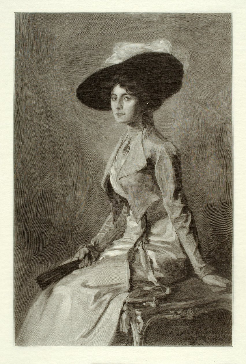 Panna Alice Chase autorstwa Henry Wolf