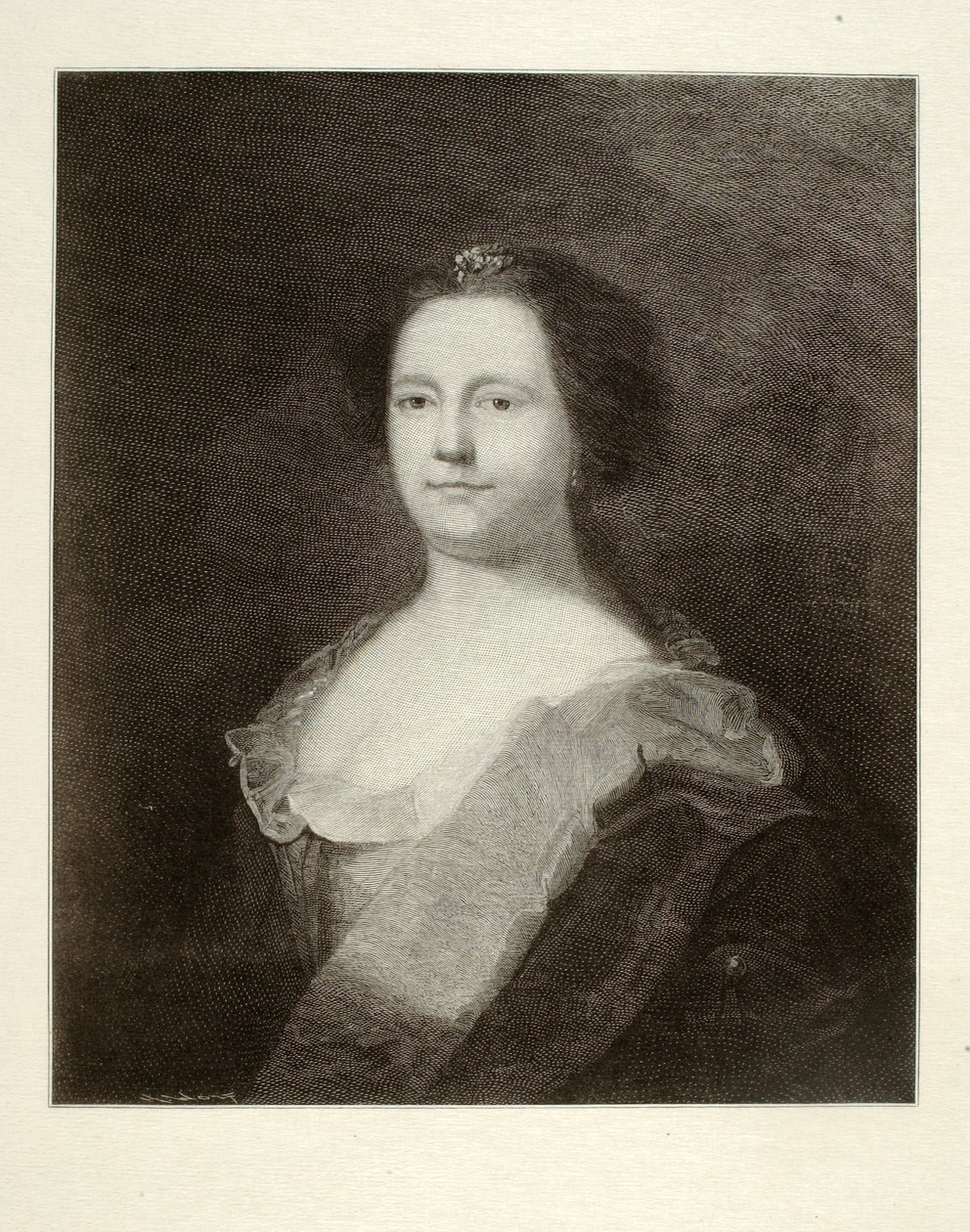 Pani Deborah Franklin autorstwa Henry Wolf