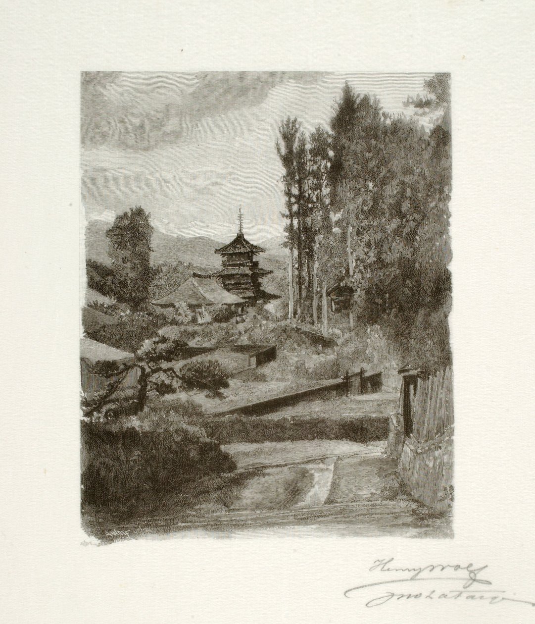 Stara Pagoda autorstwa Henry Wolf