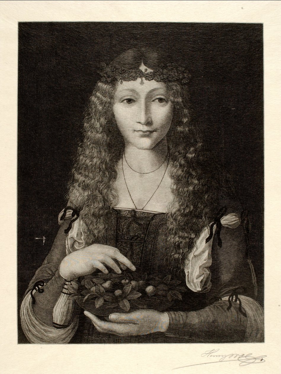Portret dziewczyny autorstwa Henry Wolf