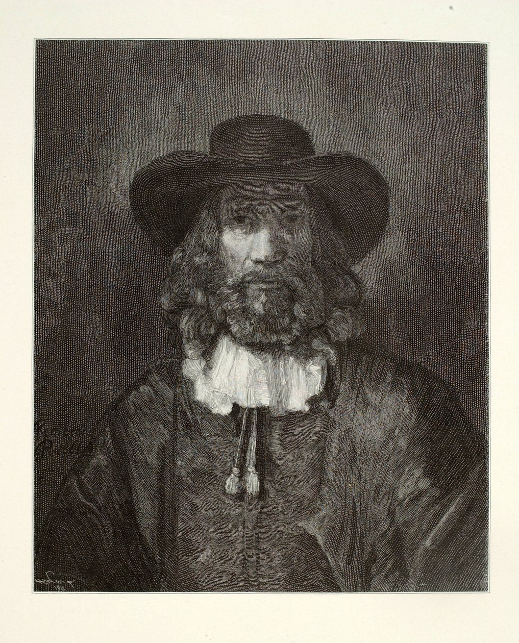Portret mężczyzny autorstwa Henry Wolf