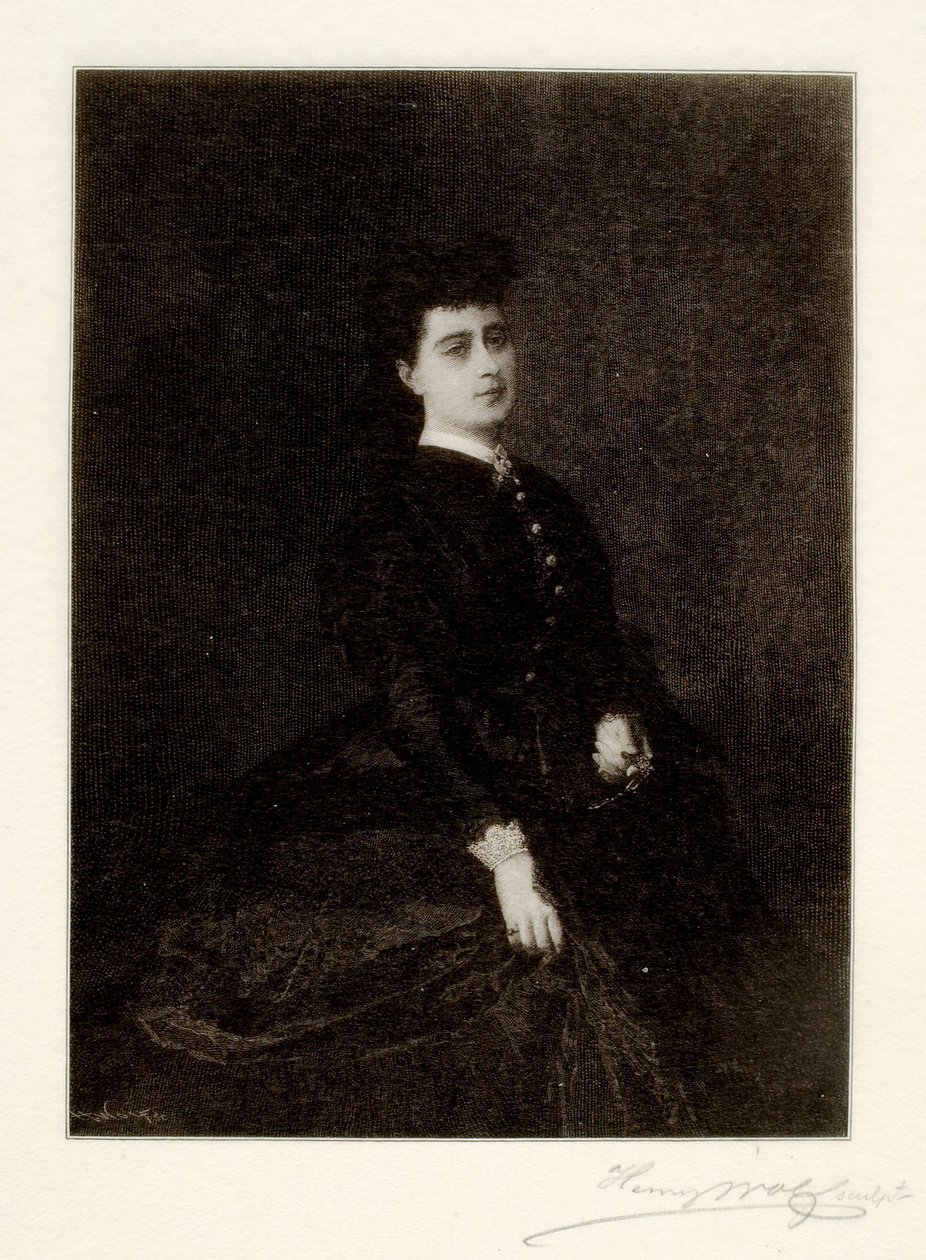 Portret hiszpańskiej damy autorstwa Henry Wolf