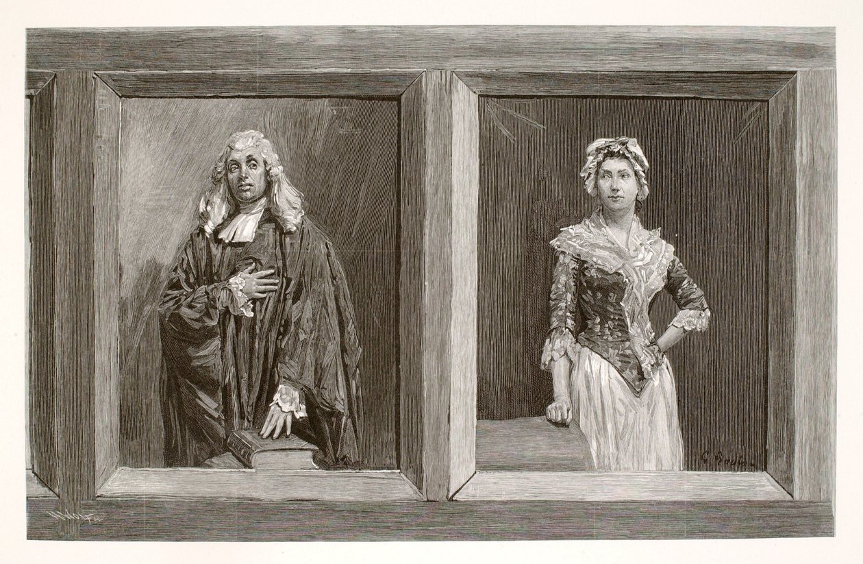 Wielebny William Shurtleff z żoną autorstwa Henry Wolf
