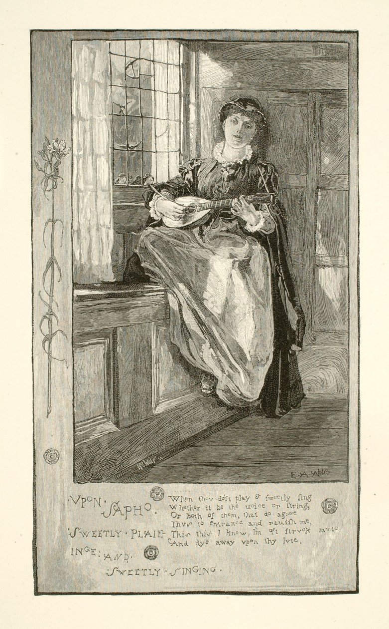 Sappho autorstwa Henry Wolf
