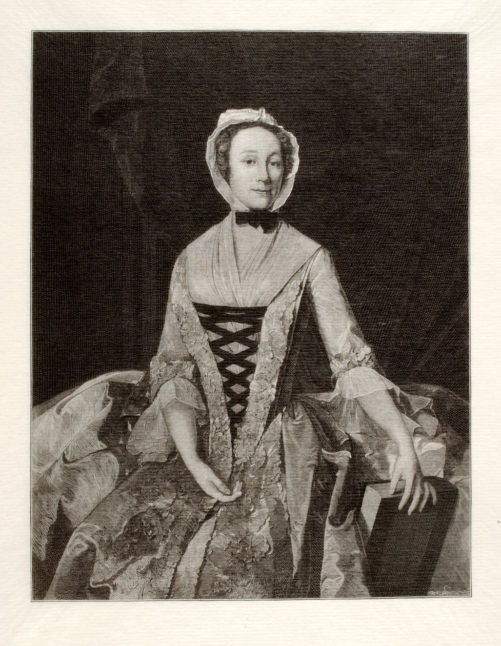 Selina, hrabina Huntington autorstwa Henry Wolf