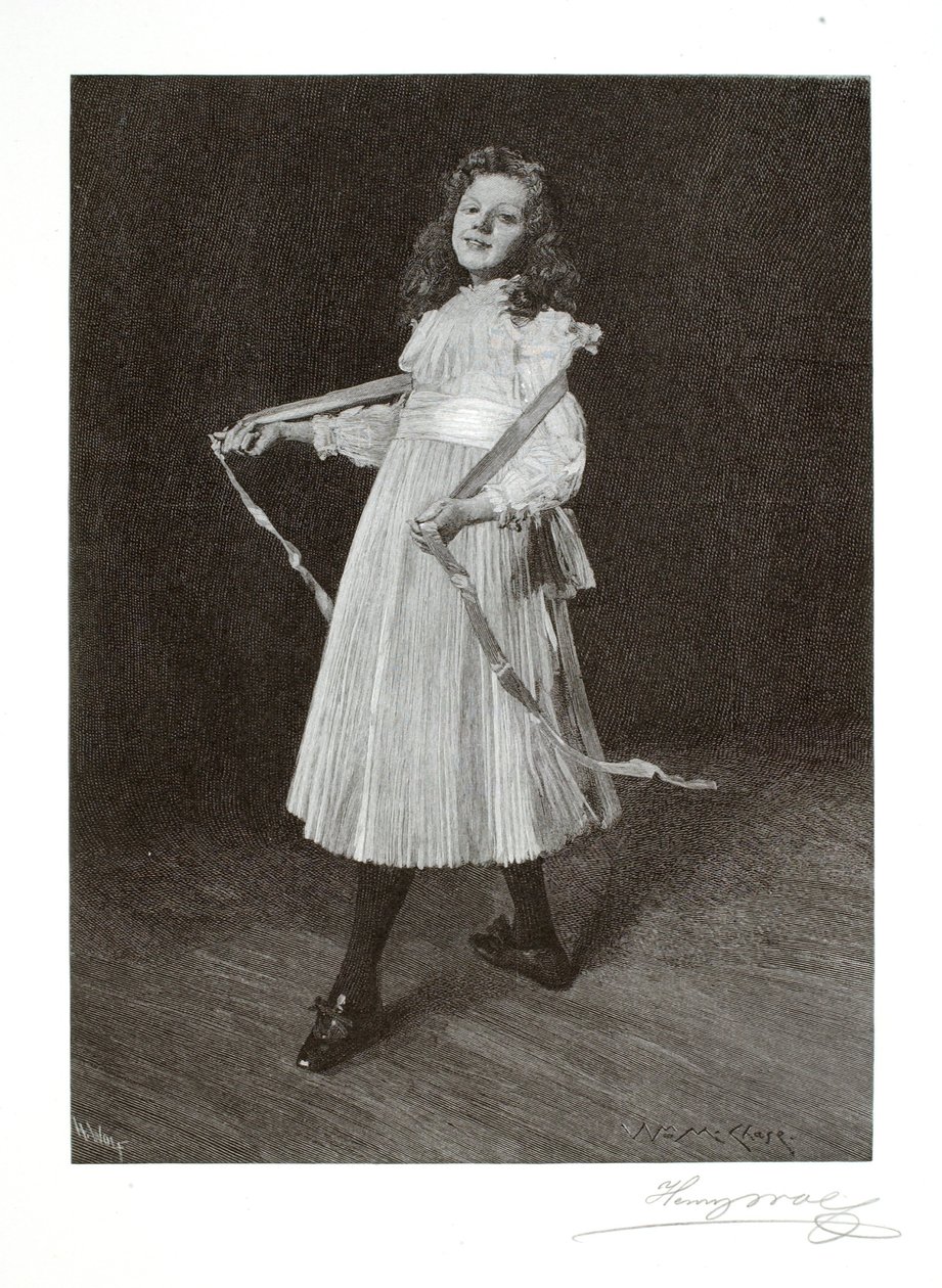 Córka artysty autorstwa Henry Wolf