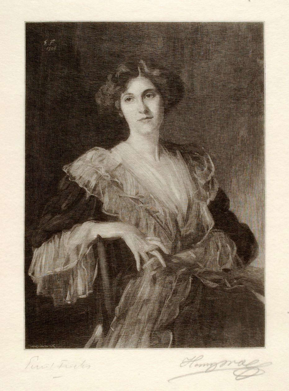 Siostra artysty autorstwa Henry Wolf