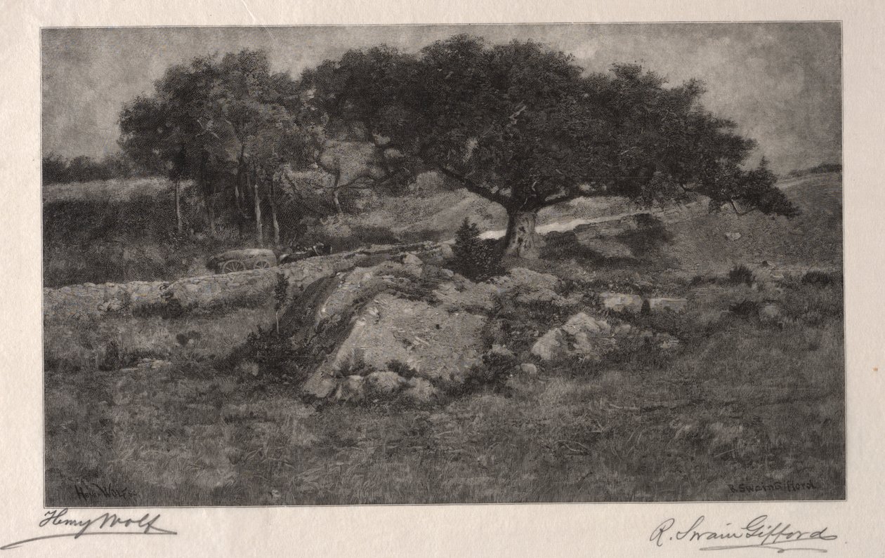 Pobocze. autorstwa Henry Wolf