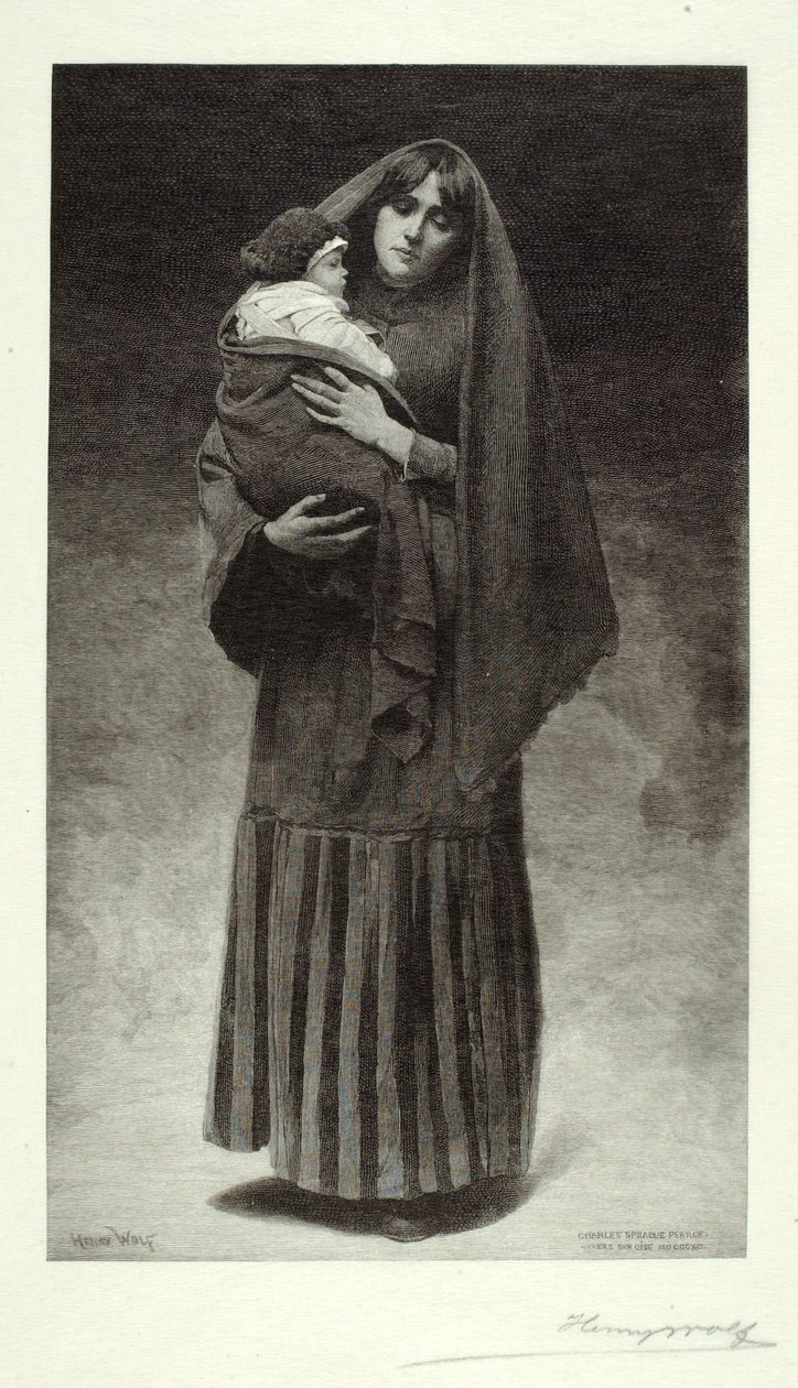 Wdowa autorstwa Henry Wolf