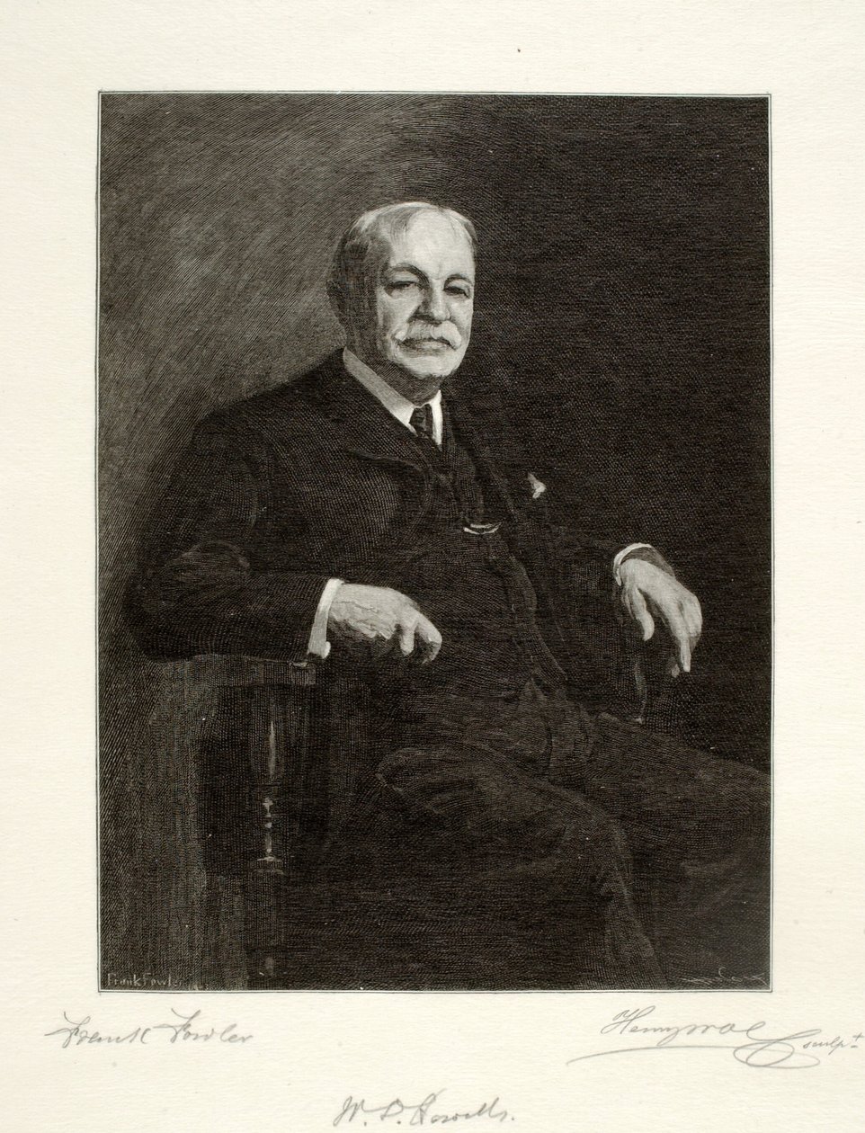 William Dean Howells autorstwa Henry Wolf