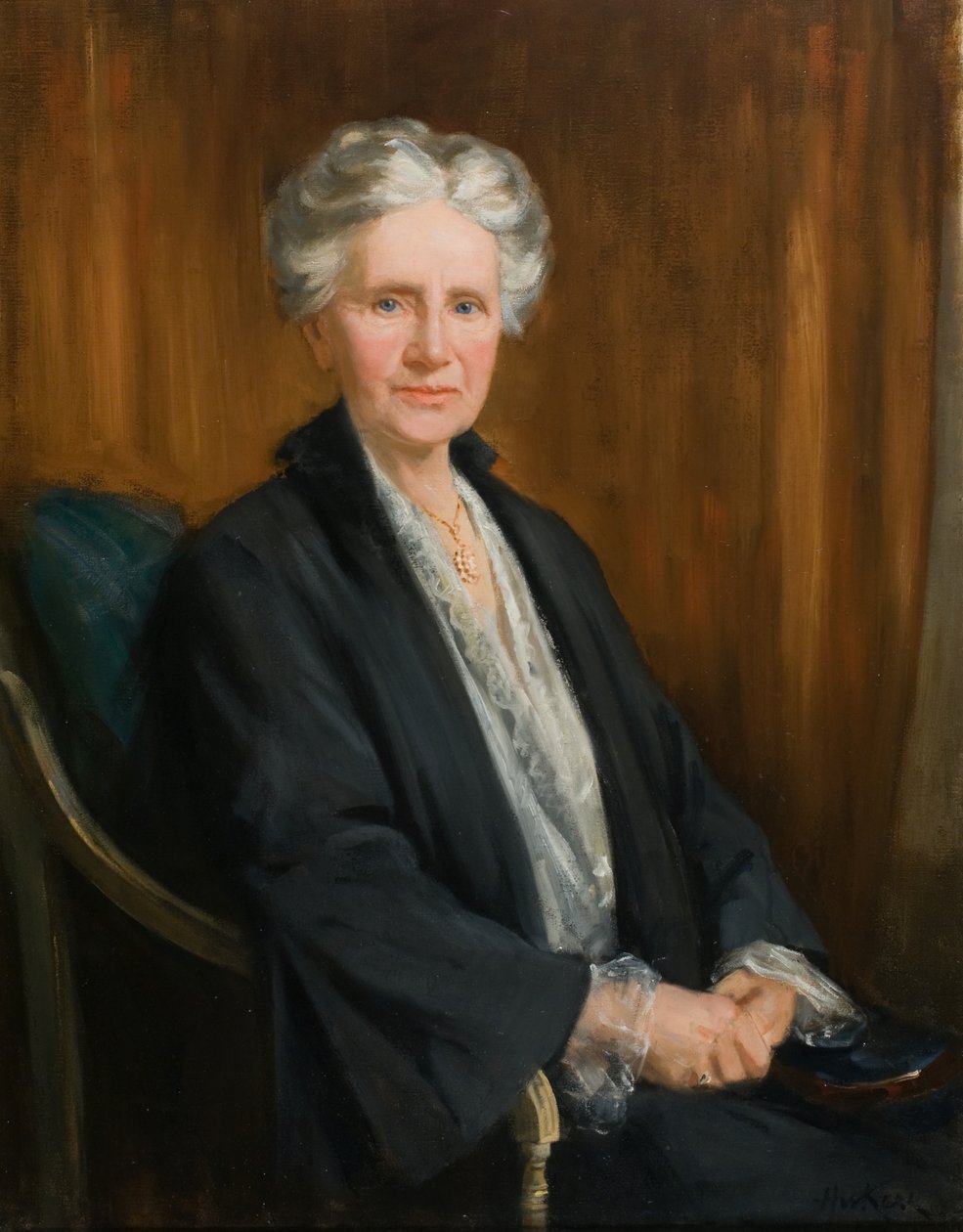 Pani Elżbieta Low, XX wiek (olej na płótnie) autorstwa Henry Wright Kerr