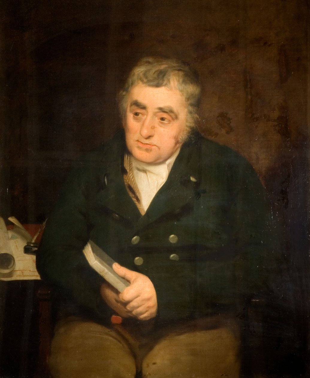 Portret Jamesa Luckcocka, 1800-1850. autorstwa Henry Wyatt
