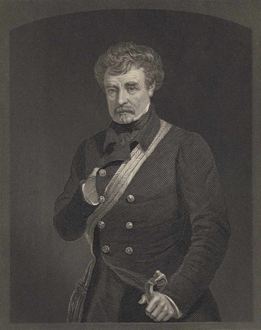 Feldmarszałek Colin Campbell, grawerowane przez Williama Holl autorstwa Henry Wyndham Phillips