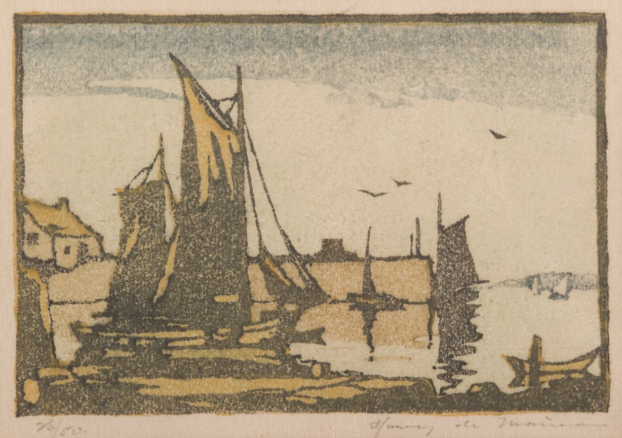 Łodzie autorstwa Henry de Manina