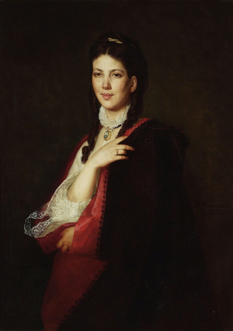 Portret Leonii Blühdorn autorstwa Henryk Rodakowski
