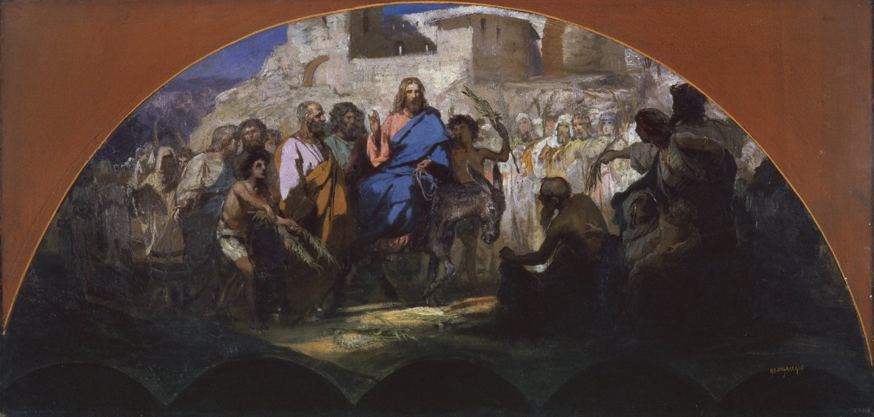próba Chrystusa w Jerozolimie, 1876 autorstwa Henryk Siemiradzki