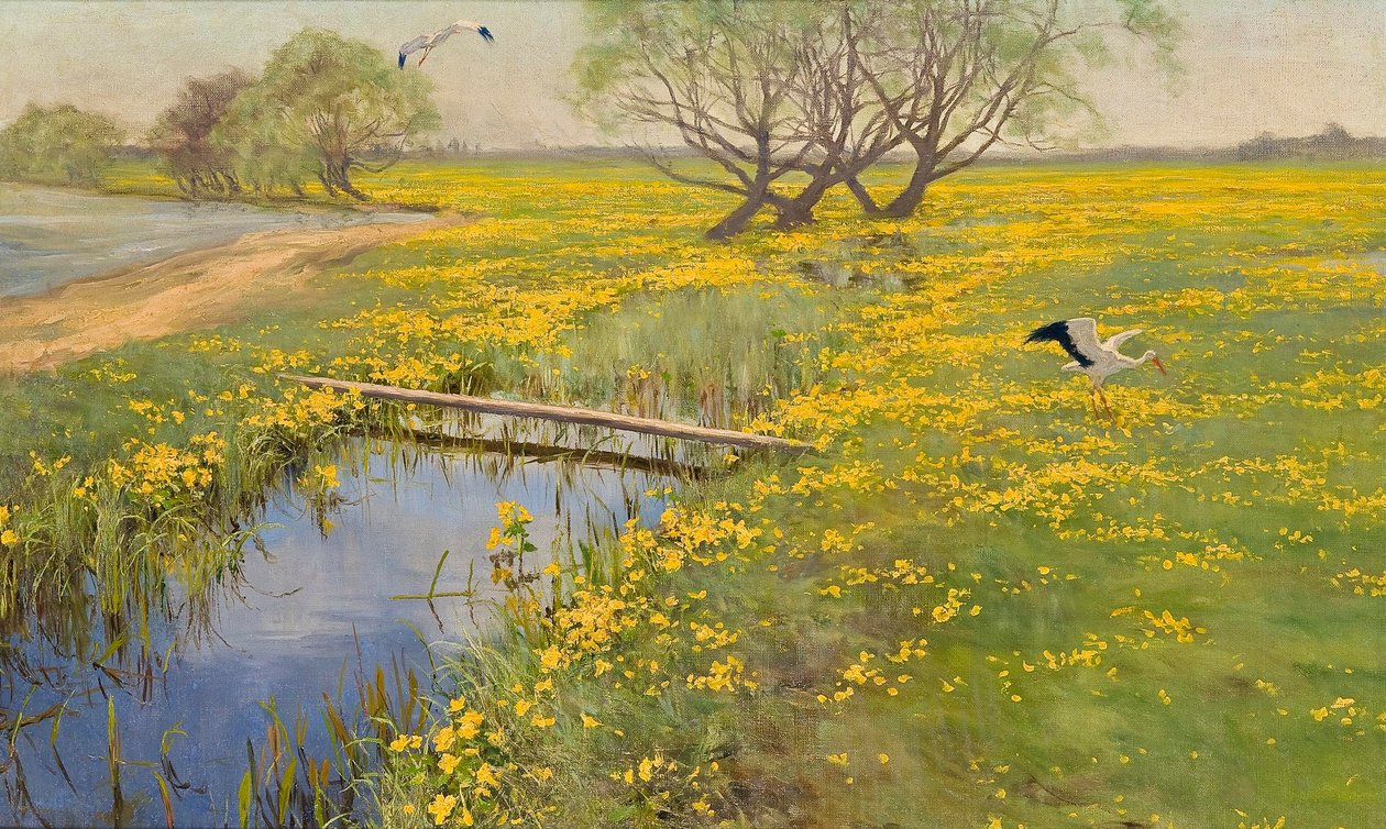 Wiosna autorstwa Henryk Weyssenhoff