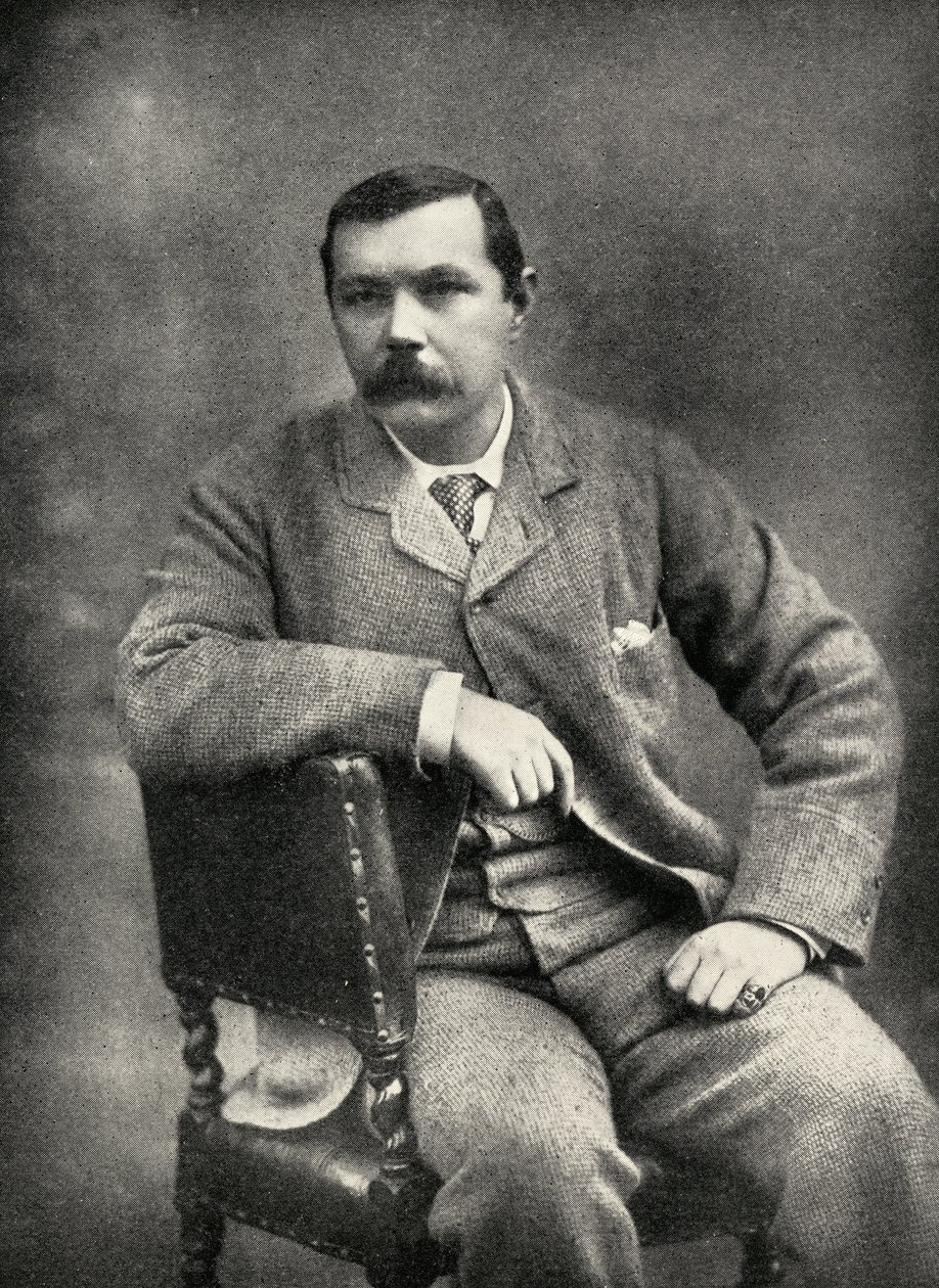 Sir Arthur Conan Doyle (1859-1930) autorstwa Herbert Rose Barraud