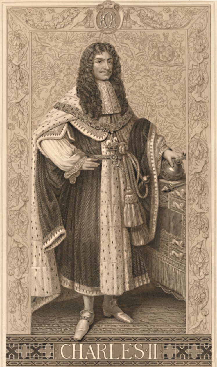 Karol II, 1886 autorstwa Herbert Bourne