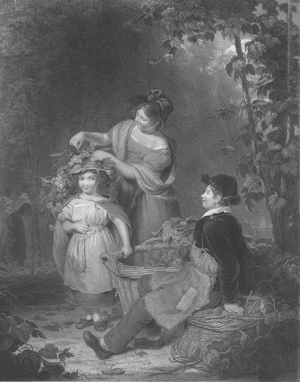 Korona chmielowa, 1843-1850 autorstwa Herbert Bourne