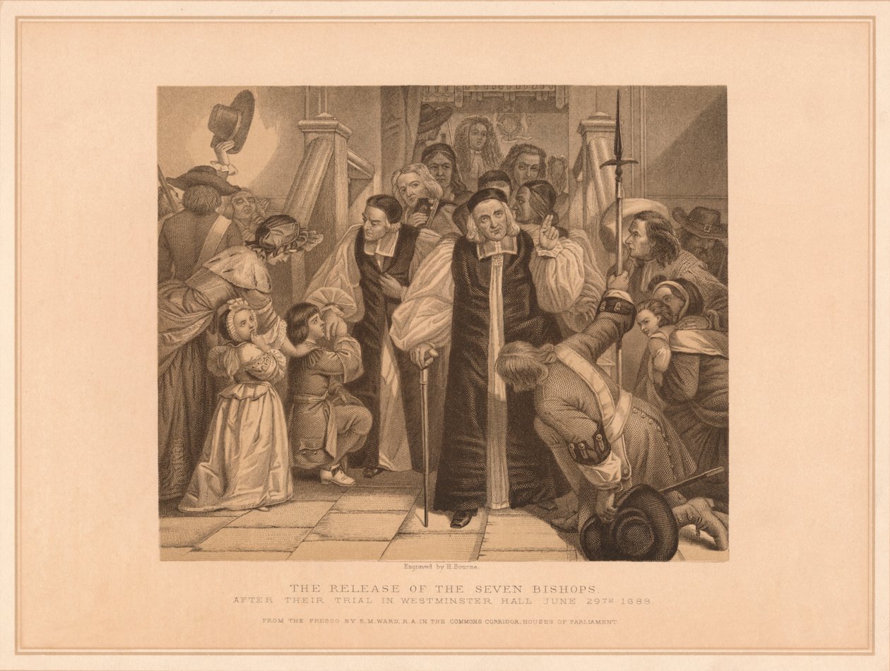 Uwolnienie siedmiu biskupów, 1688 1878 autorstwa Herbert Bourne