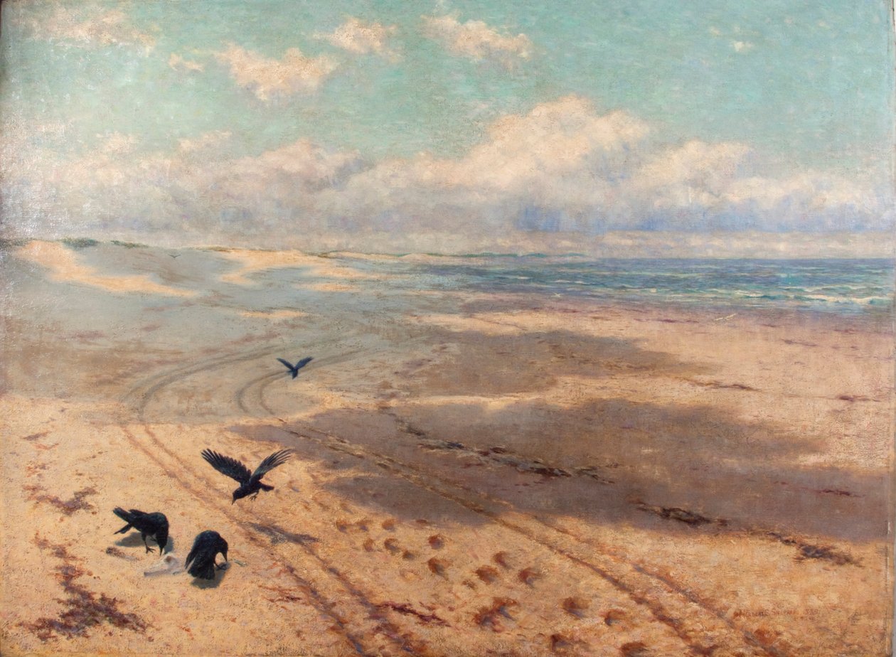 „Piaski Newtona”, 1889 r. autorstwa Herbert Charles Sheppard