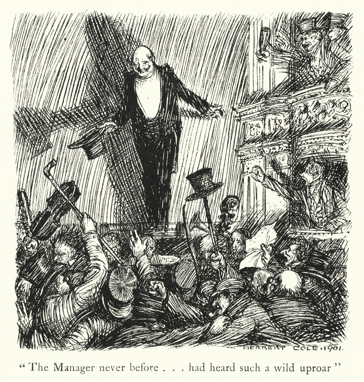 Ingoldsby Legends: Wiersz w omnibusie, pudełko (litografia) autorstwa Herbert Cole