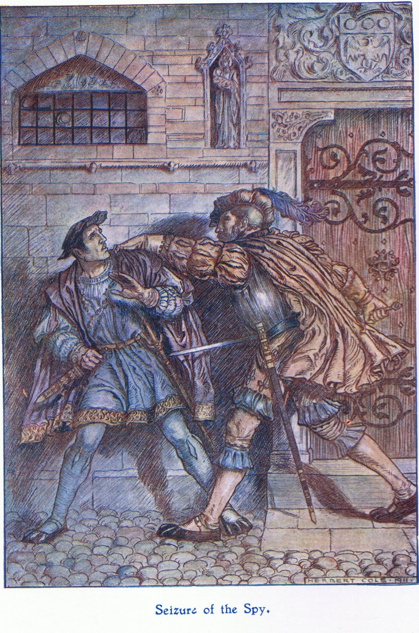 Zajęcie szpiega, 1938 autorstwa Herbert Cole